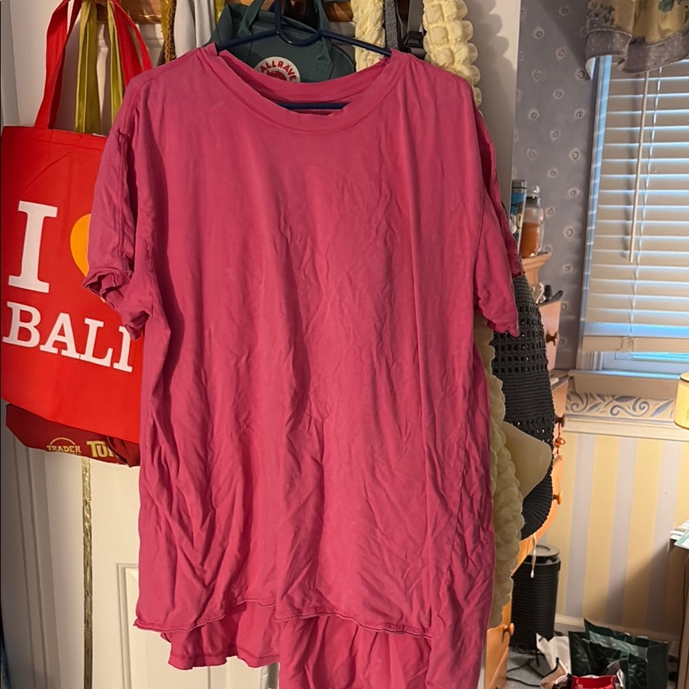 Fp movement pink leg day tee